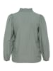 KAFFE curve Langarm-Bluse KCmai Regular fit in Balsam Green