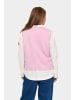 SAINT TROPEZ Strickweste MilaSZ Gerade Passform in Pink Nectar