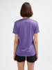 Hummel T-Shirt Hmlauthentic Damen in DAHLIA PURPLE/ASPHALT