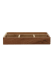 Excellent Houseware Besteckschubladeneinsatz LUNU in Braun, (B) 20 x (H) 4,5 x (L) 30 cm