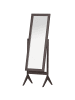 HOMCOM Standspiegel-B47 x T46 x H148 cm-Kaffee