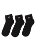 Fila 3er-Set: Socken in Black