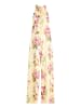 Vera Mont Jumpsuit mit Blumenprint in Yellow/Rosé