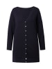 Ulla Popken Strickjacke in dunkles marine