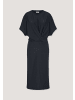 Hessnatur Jersey Kleid Midi in marine