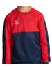 erima Six Wings Sweatshirt in new navy/rot