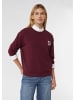 comma Sweatshirt in 49D3_bordeaux