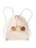 Mr. & Mrs. Panda wander rucksack Schnecken Liebe ohne Spruch in Creme