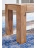 FineBuy Sitzbänk in Braun / Akazie / 140x35x45