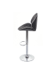 MCW 2er-Set Barhocker F15, Schwarz