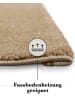 Wecon Home Kurzflorteppich Freja in sand beige