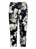 Betty Barclay Schlupfhose mit Bundfalten in Dark Blue/Green