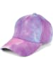 styleBREAKER Baseball Cap in Türkis-Violett