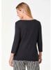 GOLDNER Shirt Shirt in schwarz