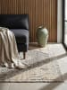 KADIMA DESIGN BERMEO Wollmisch-Naturteppich 140x200 Natur Schlafzimmer Boho Vintage in Natur
