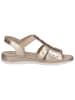 Caprice Sandalette in LT.GOLD COMB