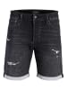 Jack & Jones Jeans-Shorts in Black Denim
