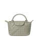 faina Women Handbag in Grey Blue