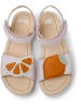 Camper Sandalen " Right Twins " in Pastelrosa