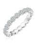 Glanzstücke München Ring aus Sterling Silber mit Zirkonia in silber