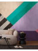 A.S. Création Tapete Geometric Pop in Lila-Türkis 