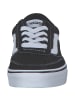 Vans Schnürschuhe in black/whtie