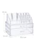 relaxdays Make Up Organizer in Transparent