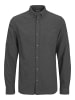 Jack & Jones Freizeithemd in Dark Grey Melange