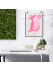 Mr. & Mrs. Panda Artprint Axolotl Glücklich ohne Spruch in Grau Pastell