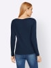 Heine Feinstrickpullover in dunkelblau