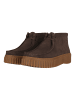 Clarks Stiefeletten Torhill Moss in 5230 Dark Brown Suede