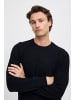 BLEND Strickpullover BHPullover 20717263 modischer Strickpullover in Schwarz