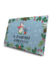 Mr. & Mrs. Panda Tee Advent Kalender Smörle Winterzeit mit Spruch in Eisblau
