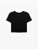 KOTON TSHIRT SS in Schwarz