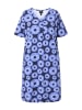 Ulla Popken Jerseykleid in pfauenblau