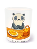 Mr. & Mrs. Panda Glas Windlicht Panda Pommes Gebet ohne Spruch in Transparent