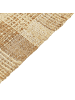 Beliani Geflochtener Teppich BERISSA in Beige - (W) 140 x (H) 1.5 x (L) 200 cm