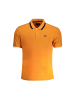 La Martina Orange Baumwoll-Polohemd