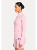 SMILODOX LEO Jacke Velvara in Rosa Leo