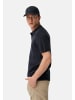 Camel Active Leichtes Strick-Polo aus reiner Baumwolle in Navyblau