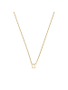 Luxenter necklace with 18-K yellow gold finish - Alphabet