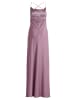 Vera Mont Abendkleid mit Wasserfallausschnitt in Powder Lilac