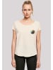 F4NT4STIC Long Cut T-Shirt Colorfood Collection - Rainbow Apple in Whitesand