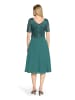Vera Mont Cocktailkleid mit Spitze in Dark Emerald