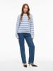 Vila Strickpullover in Light Grey Melange