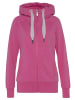 ELBSAND Kapuzensweatjacke in pink