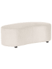 Beliani Ottomane AMAL in Beige - (W) 120 x (H) 41 x (L) 54 cm