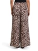 Vera Mont Marlene-Hose mit Leoprint in Weiß/Braun