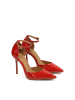 Kazar Pumps in Rot