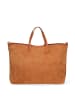 ROBERTA ROSSI Schultertasche in COGNAC